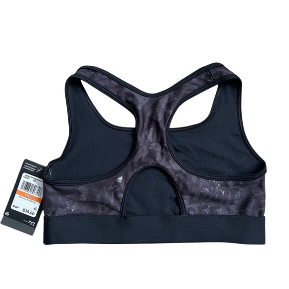 Under Armour Women’s Medium Support Compression Mid Alter Ego Sports Bra - Picture 2 of 7